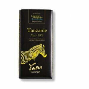 Tablette chocolat noir Tanzanie